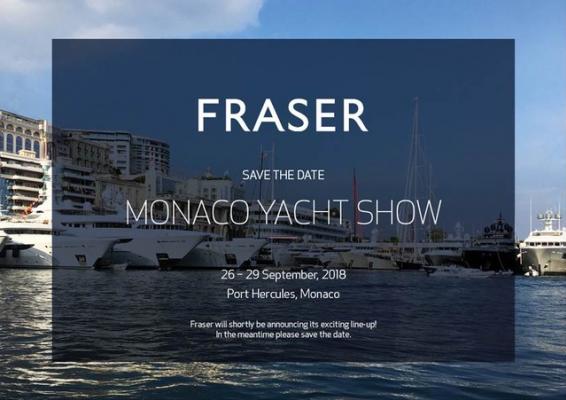 Fraser Monaco Yacht Show 2018
